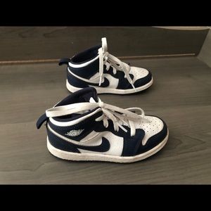 Navy & White Air Jordan